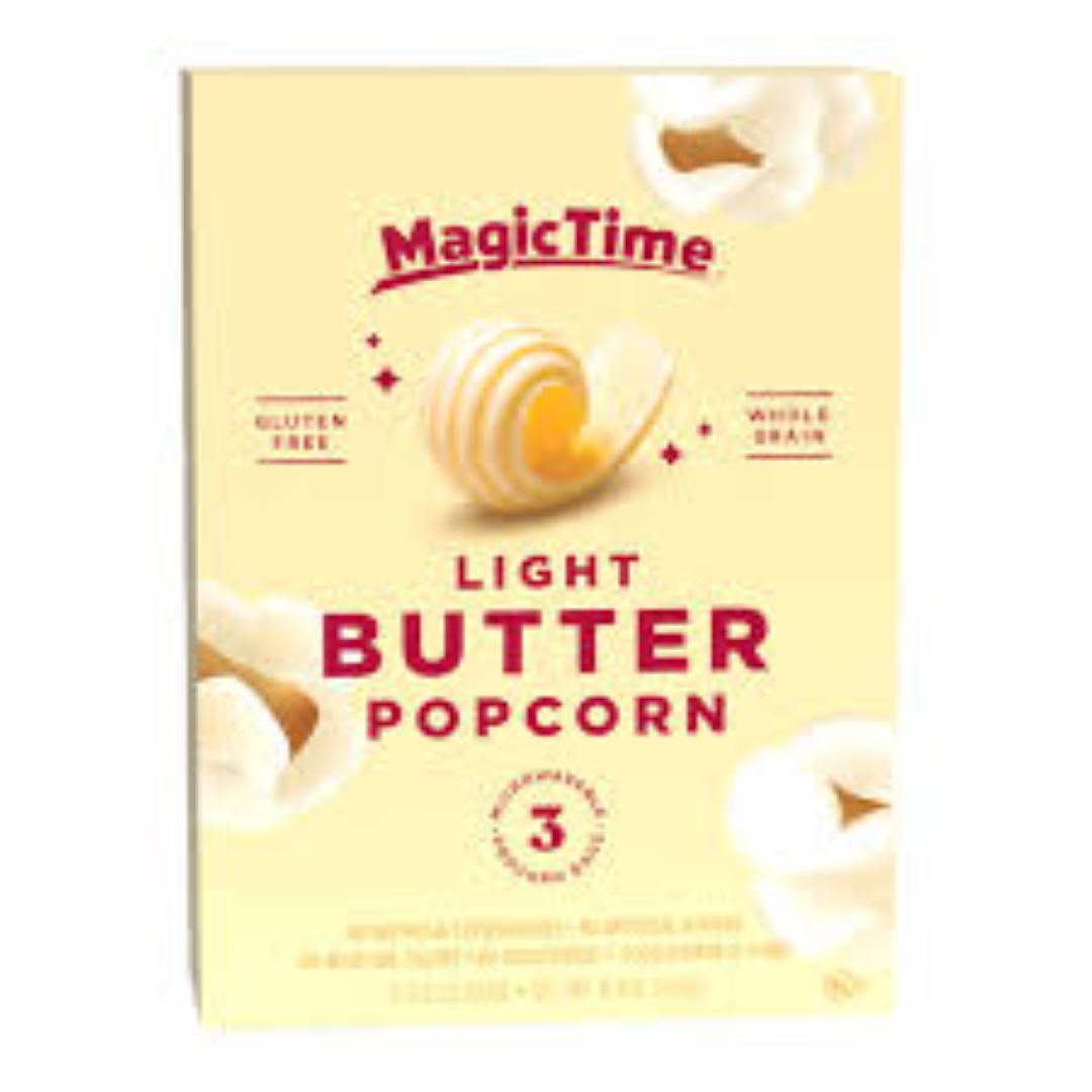 MAGIC TIME LIGHT BUTTER POPCORN 237G
